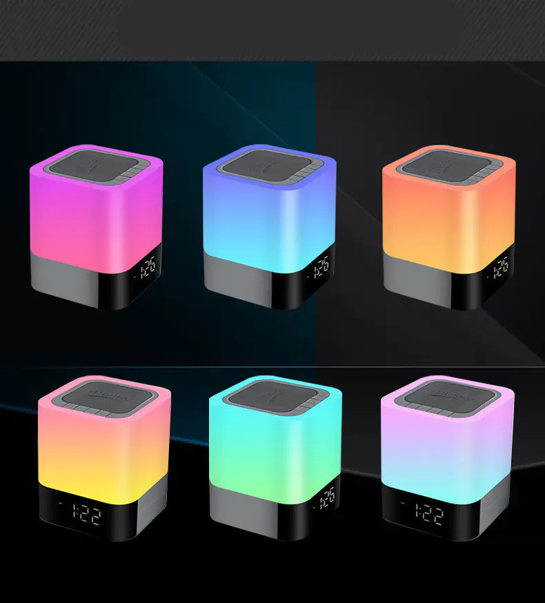 Colorful Touch Lamp Bluetooth Speaker, Portable Gift Audio