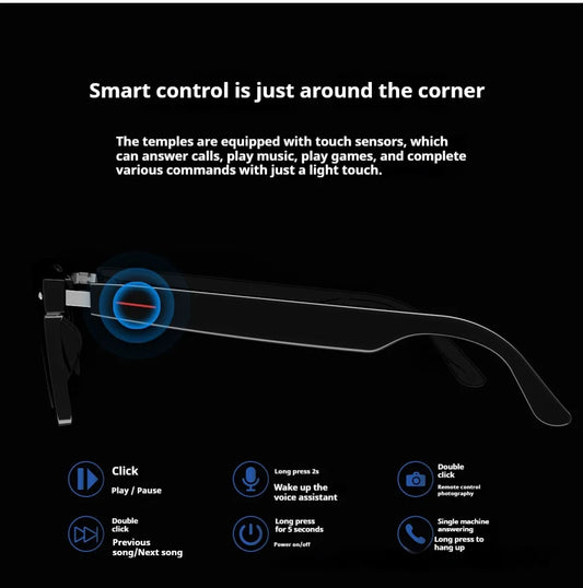 E 13 Smart Bluetooth Glasses