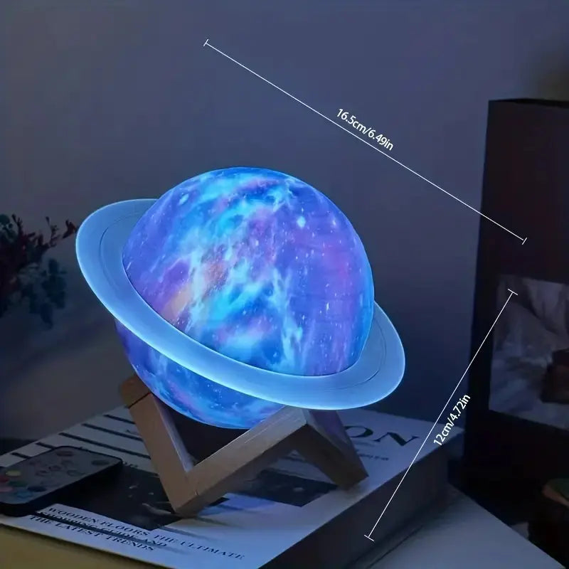 Saturn Ring Dream Speaker with HiFi Lighting Audio