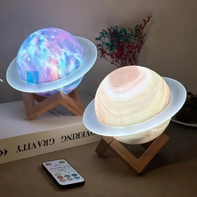 Saturn Ring Dream Speaker with HiFi Lighting Audio