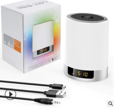 Alarm Clock with Bluetooth Speaker