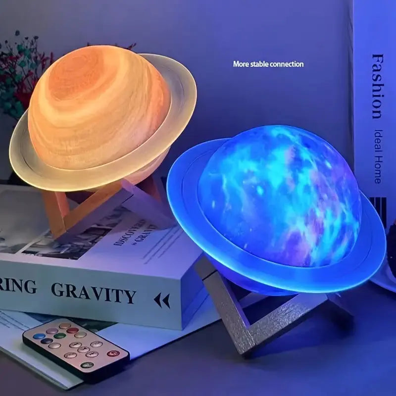 Saturn Ring Dream Speaker with HiFi Lighting Audio