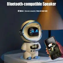 Smart Astronaut Bluetooth Speaker with Alarm Clock
