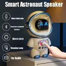 Smart Astronaut Bluetooth Speaker with Alarm Clock