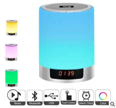 Alarm Clock with Bluetooth Speaker